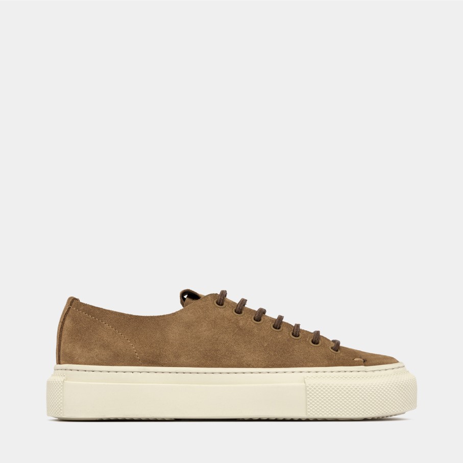 Women'S BUTTERO | Buttero Tanina Sneakers In Copper Brown Suede B10380Gorh-Dg1/77-Rame