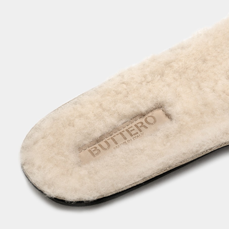 Accessories BUTTERO | Buttero Storia Shearling Sockliner For Women Soletto Storia Donna-Shearling