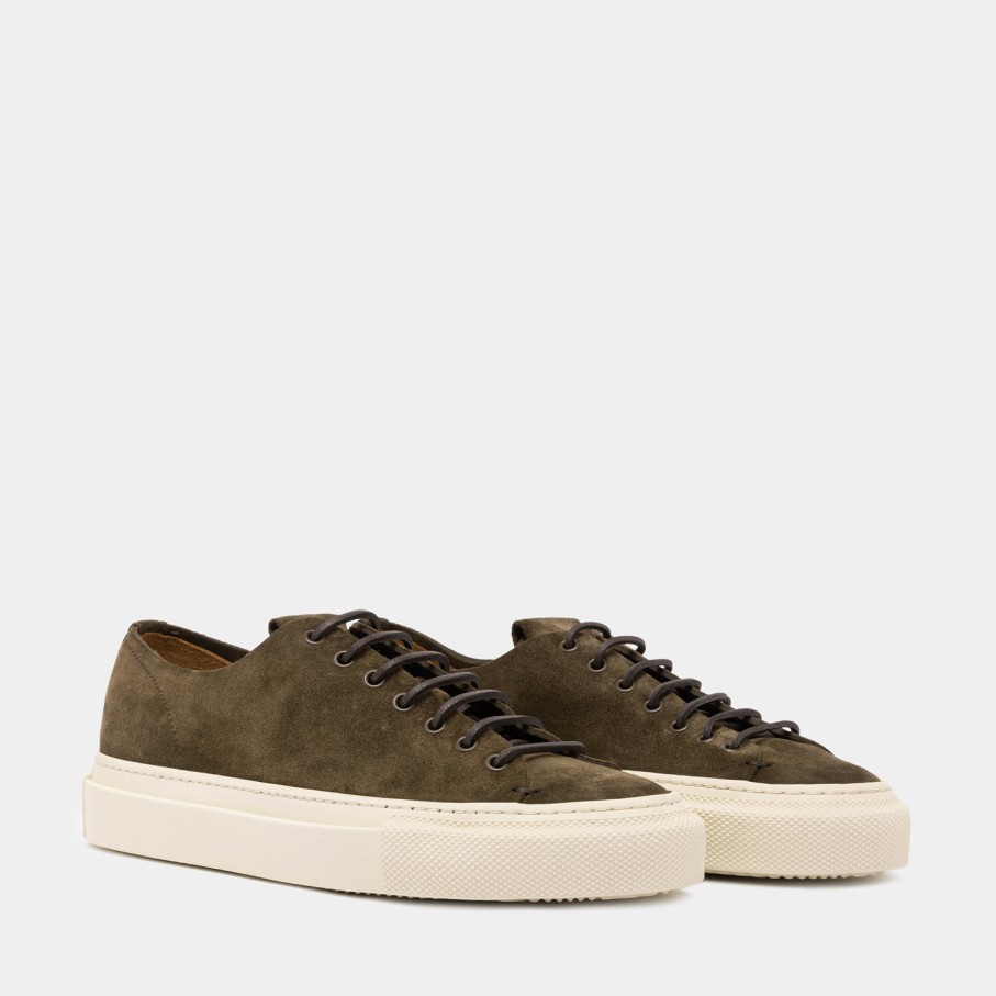 Women'S BUTTERO | Buttero Tanino Sneakers In Military Suede B10030Gorh-Ug1/115-Militare