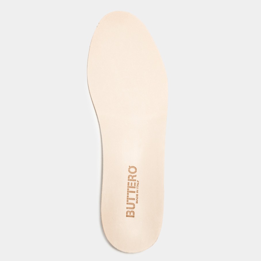 Accessories BUTTERO | Buttero Storia Leather Insole For Men Soletto Cuoio Storia Uom-Cuoio