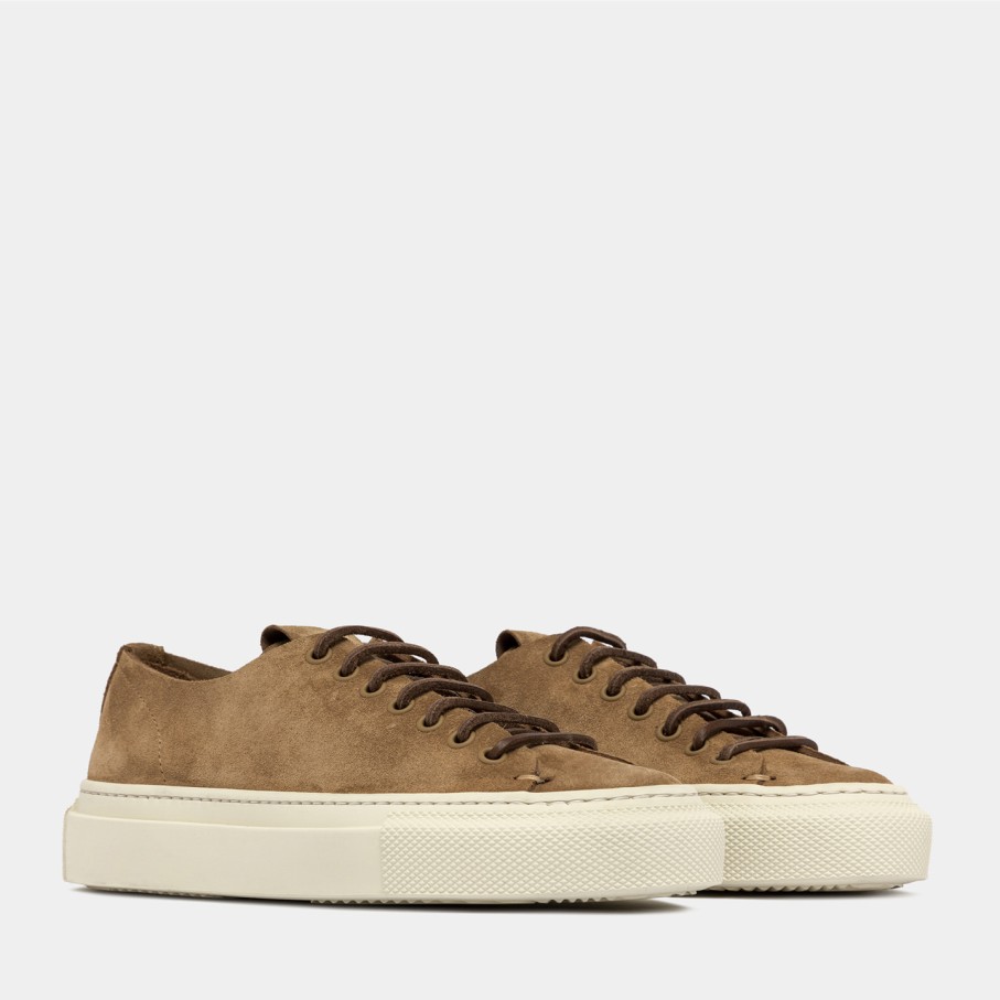 Men'S BUTTERO | Buttero Tanina Sneakers In Copper Brown Suede B10380Gorh-Dg1/77-Rame