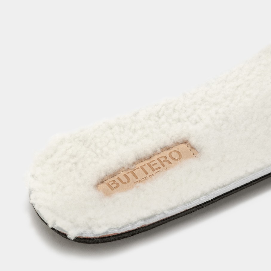 Accessories BUTTERO | Buttero Alpi/Canalone Shearling Sockliner For Men Soletto Shearling Canalone-Cuo