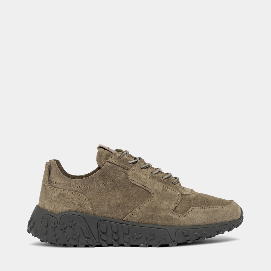 Men'S BUTTERO | Buttero Vinci X Sneakers In Lead Gray Suede B10540Gorh-Ug1/72-Lead