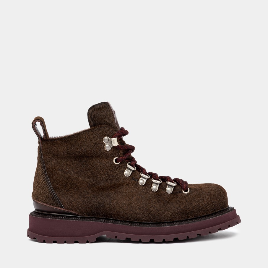 Women'S BUTTERO | Buttero Alpi Trekking Shoes In Brown Pony Skin B10660Varc-Dg1/C-Brown