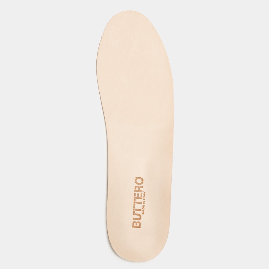 Accessories BUTTERO | Buttero Tanino Insole In Natural Leather For Men Soletto Tanino Uomo-Cuoio