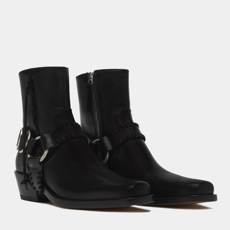 Women'S BUTTERO | Buttero Dalton Boots In Black Leather B10120Vara-Dc1/A-Nero