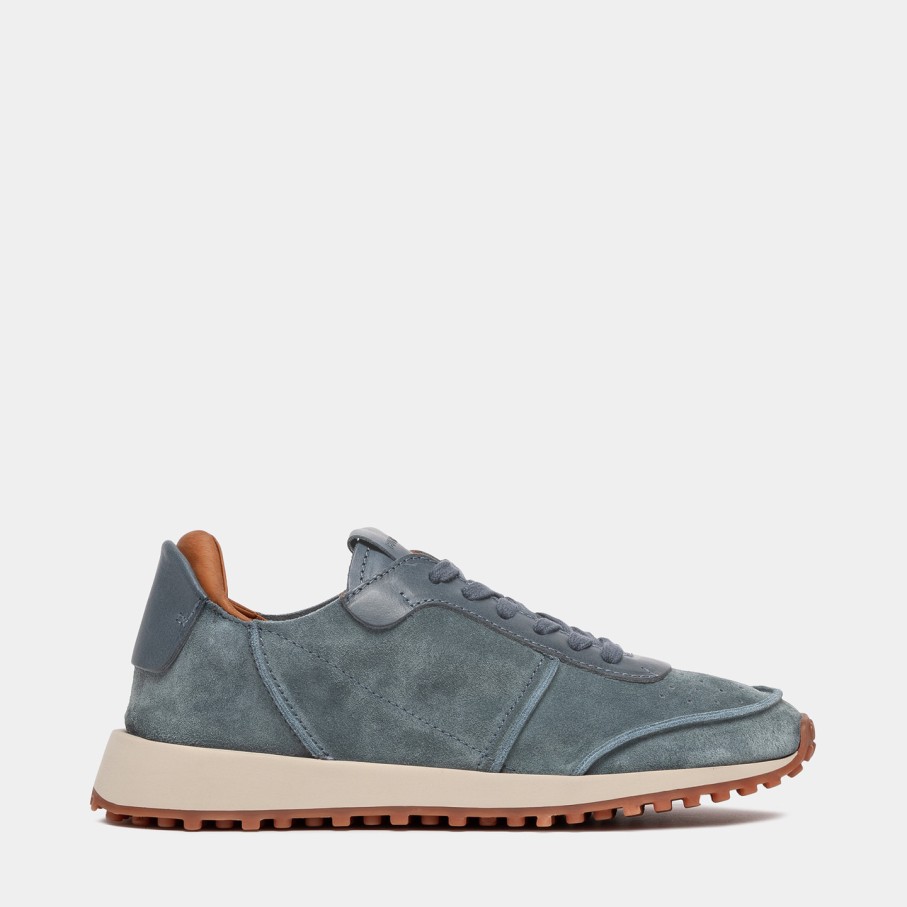 Women'S BUTTERO | Buttero Futura Sneakers In Air Force Blue Suede B10520Varb-Ug1/B-Aviat