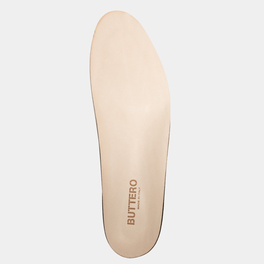 Accessories BUTTERO | Buttero Cargo/T.Bone Insole In Natural Leather For Men Soletto Cuoio T.Bone-Cuoi