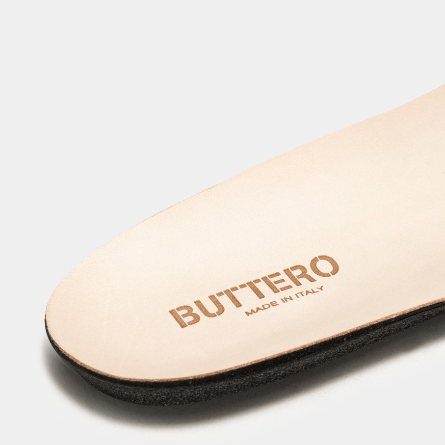 Accessories BUTTERO | Buttero Cargo/T.Bone Insole In Natural Leather For Men Soletto Cuoio T.Bone-Cuoi